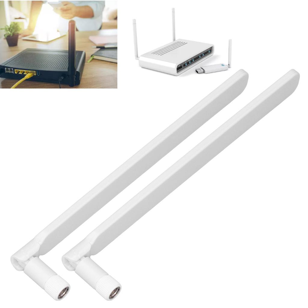 2Pcs Omnidirectional   4G LTE High Gain Data   SMA Male Foldable Glue Stick