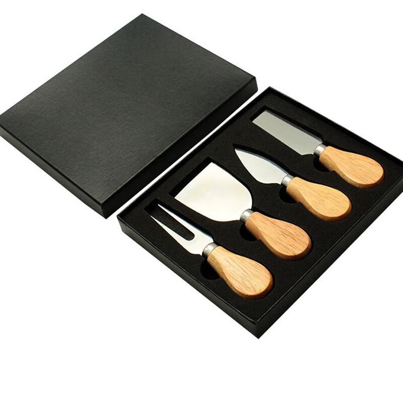 Stainless Steel Cheese Knife & Fork Set