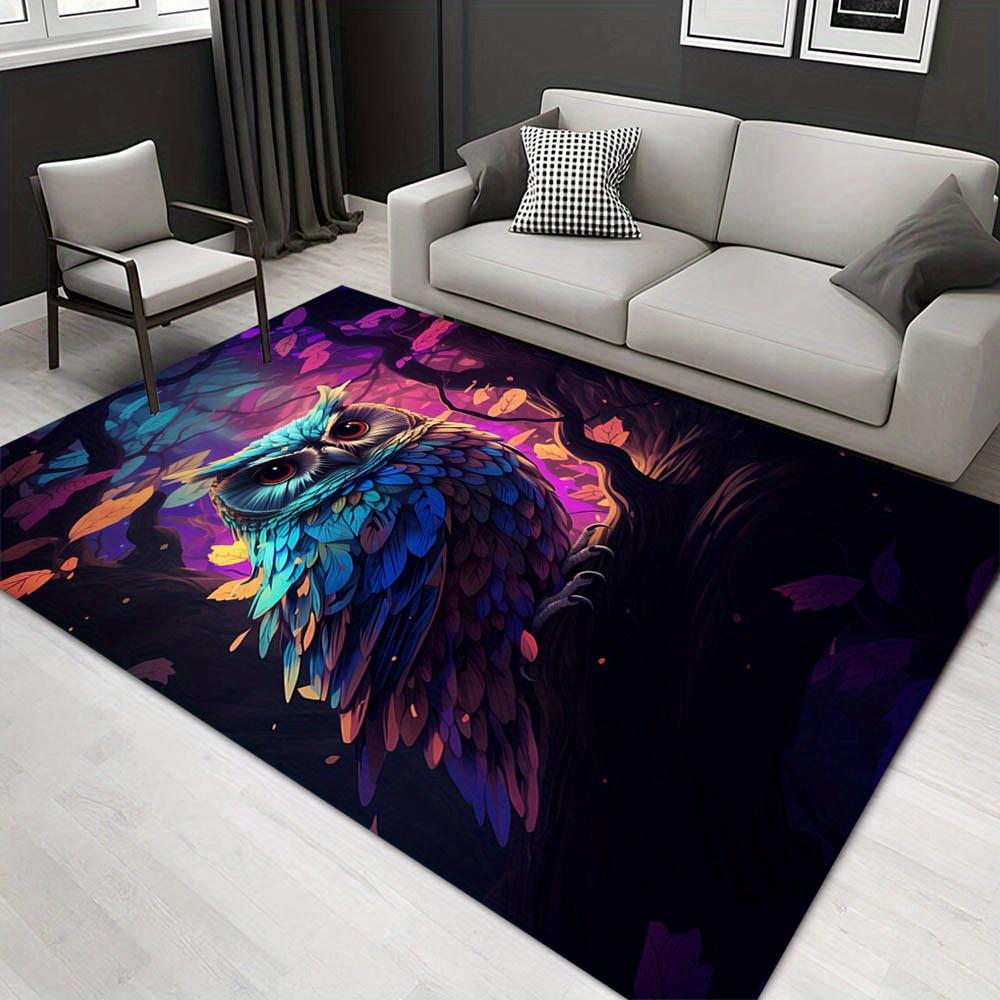 

1pc 1422408580Pattern Carpet, Area Rug For Living Room Bedroom Room Bed Chair Laundry Entryway Corridor Yard Non-slip Outdoor Camping Rug Fl 60cm by 90cm
