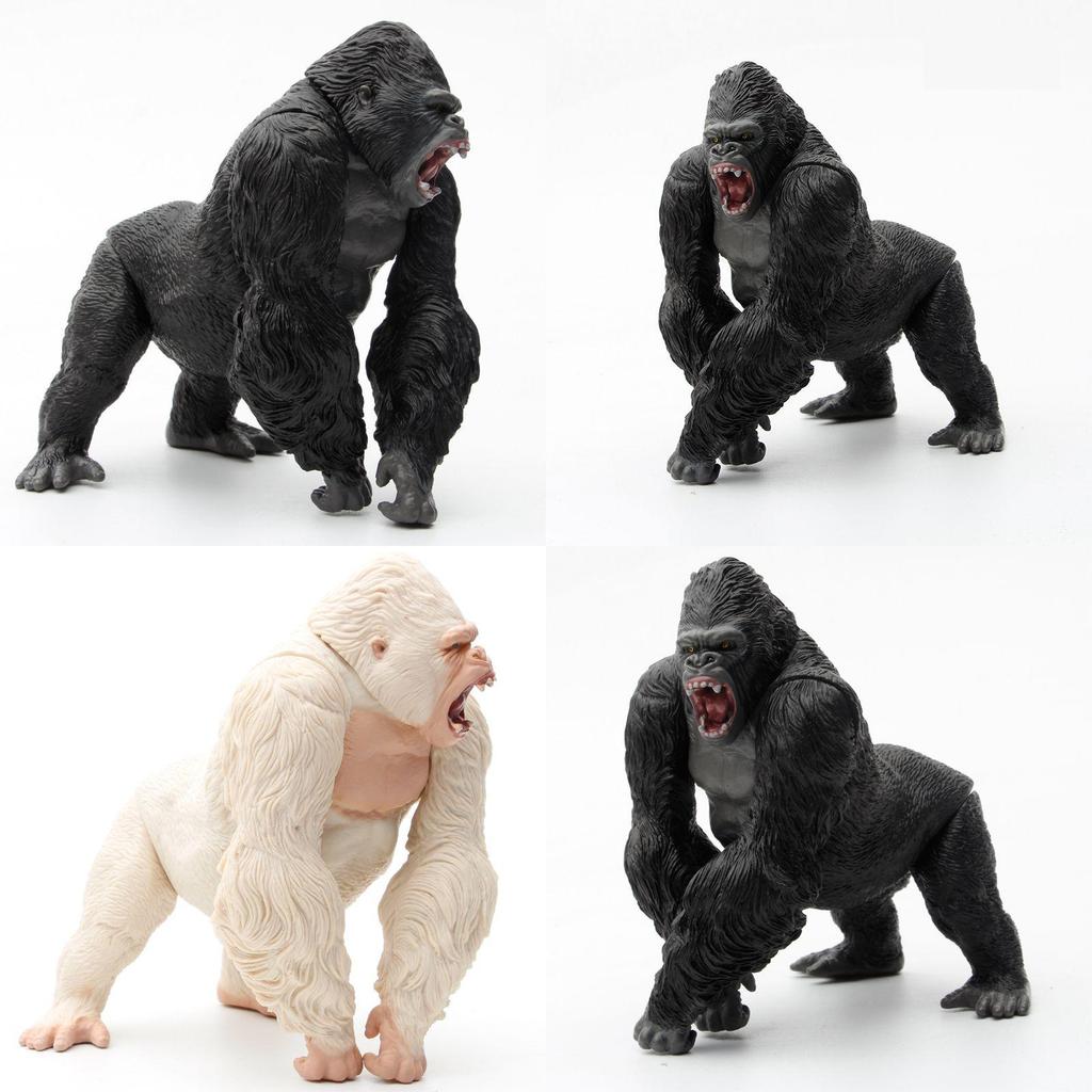 Original Bandai Shm King Kong Gorilla Model Toys Exquisite Action Figure For Childrens Gifts