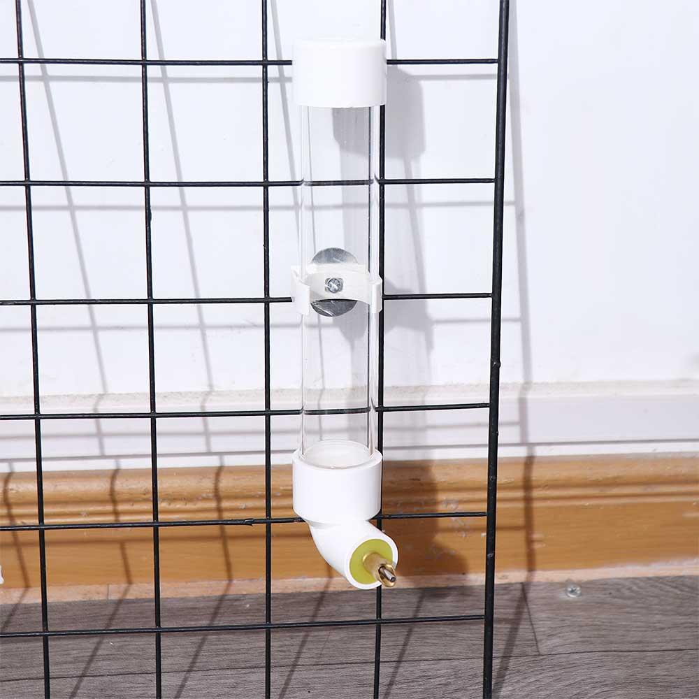 Metal/Acrylic/Plastic Automatic Bird Water Feeder 130ML Parrot Water Dispenser  Parakeets