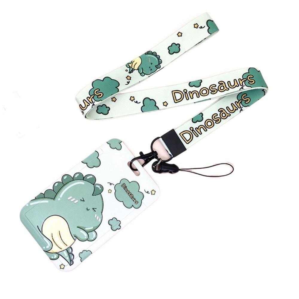 Roztomilý obal na karty dlouhé lanko ochranný obal držáky na ID karty pouzdro na karty studenti