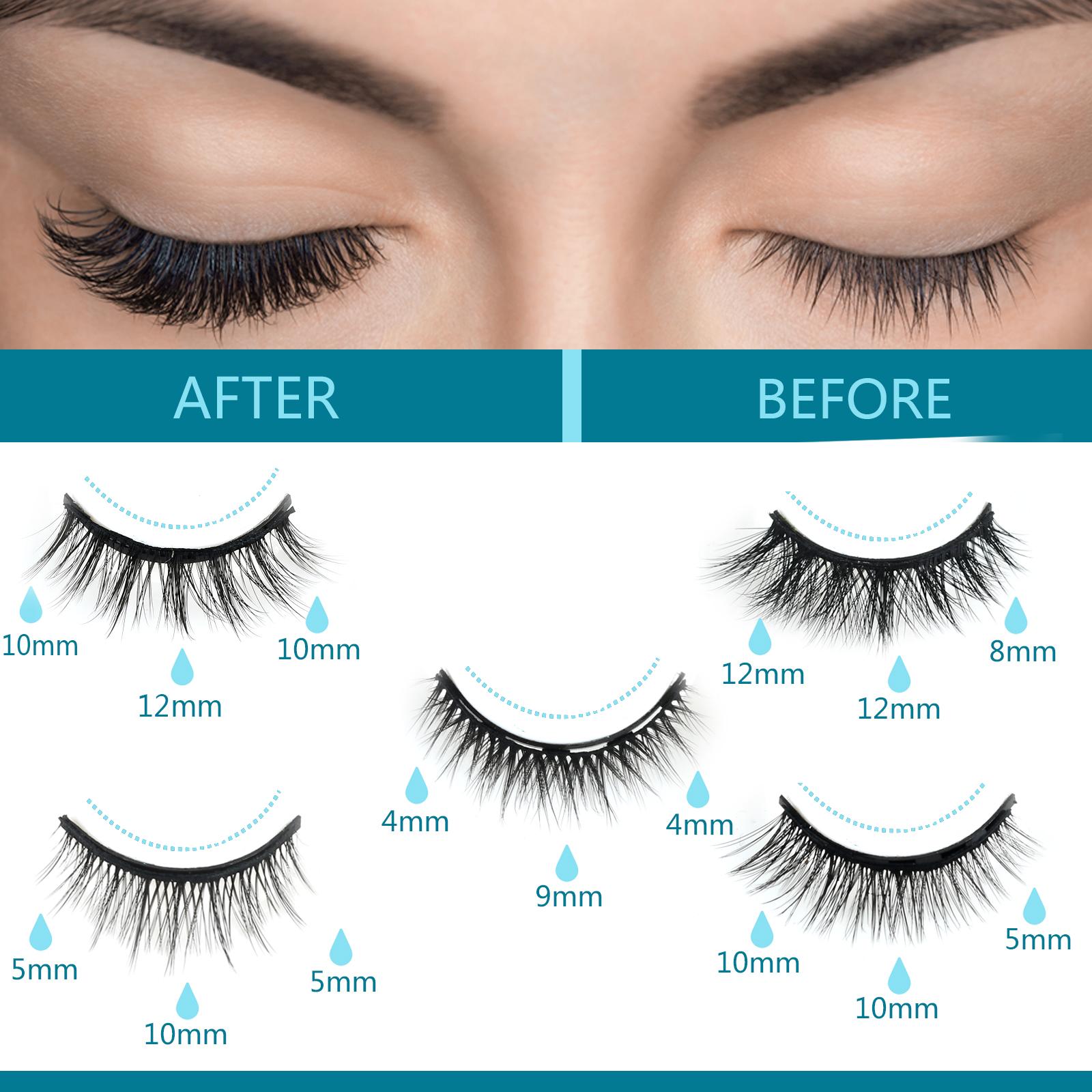 Магнитные накладные ресницы — фото 4