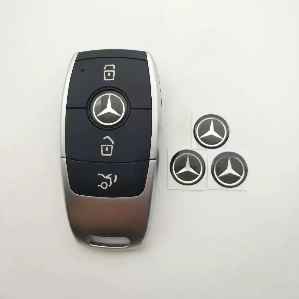 Car Key Maybach Emblem Auto Control Keychain Sticker Accessories For Mercedes Benz AMG Brabus Smart W204 GLC CLA GLK W205 W203 jgu7