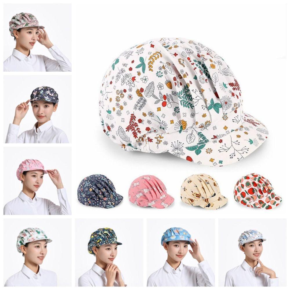 

Кухонная шапка-каска для защиты от выпадения волос, полностью тканевая, пылезащитная, рабочая шапка, склады 2