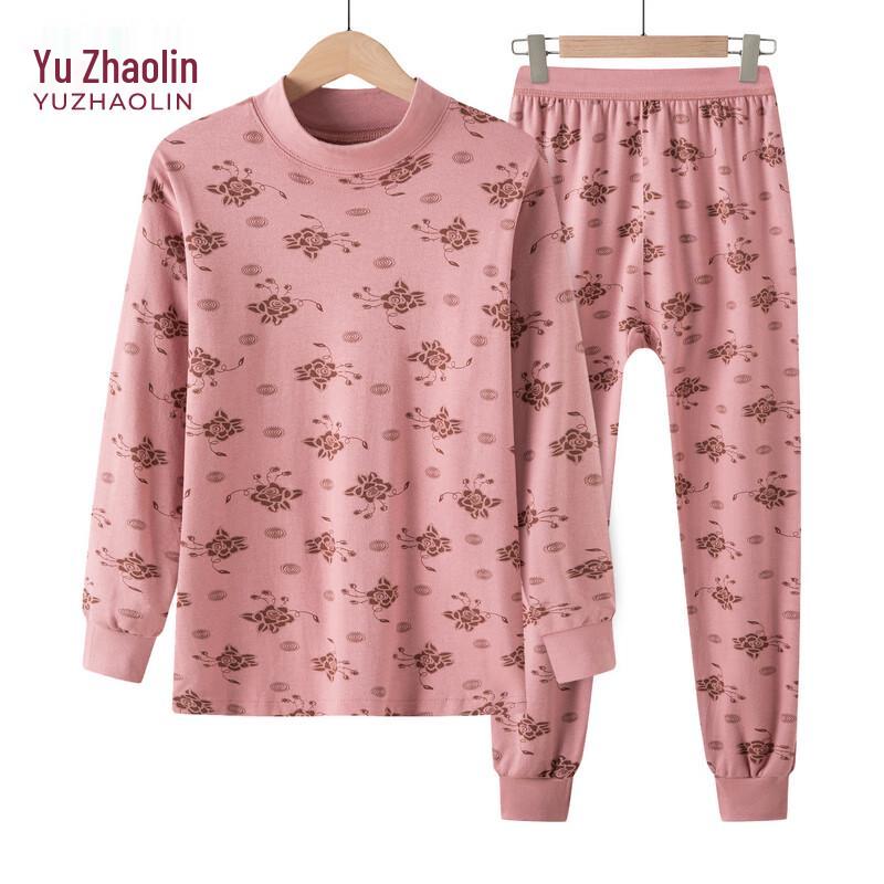 YUZHAOLIN Damen Übergröße Dickes Thermounterwäsche-Set für ältere Menschen