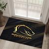 Brisbane Broncos Design Crystal Velvet Carpet Cozy Non?Slip Printed Rug For Bedroom Living Room Entrance