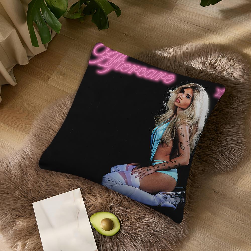 NNessa BBarrett Aftercare Cushion Cover Living Room Accent Couch Back Support Square Lounge Restful Nap Companion Pillow Case