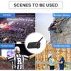 2Set EJEAS V6 PRO+ Referee Bluetooth Earphones Waterproof Music Player Ear-mounted Walkie-talkie for 6-person Communicator