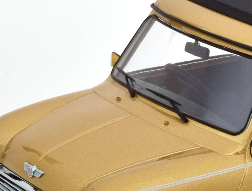 KK Scale Mini Cooper Sunroof Gold Metallic Drive Finished Product 1/12 Right-Hand