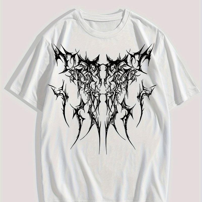 Unisexs Gothic Dark Totem Printed Casual Tshirt Unisexs Tshirt Summer New Retro Unisex Casual Fashion Y2K Tshirt