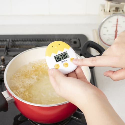 Tanita Piyo Piyo Timer, 100-Minute Counter, TD-419-YL, Yellow