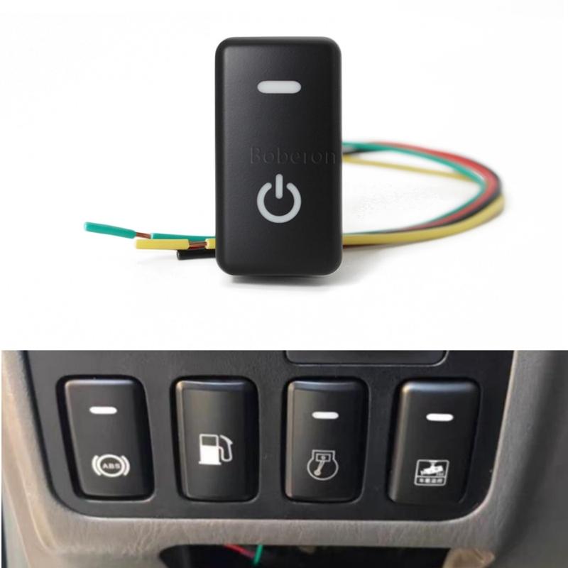 Car Power on Off Switch Power Supply Push Button Switch for Toyota Tacoma Land Cruiser Reiz Hilux Prado 120 FJ CRUISE