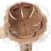 Long Straight Wig Women Heat Resistant Fiber Full Hand-Tied Lace Front No Bangs Star Style