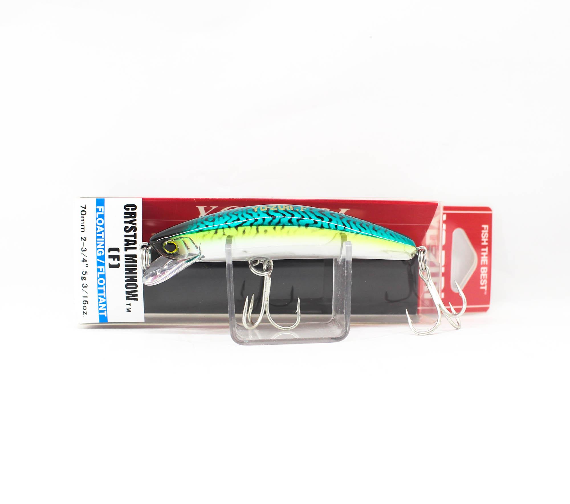 

Yo Zuri Crystal Minnow 70 mm Floating Lure R1122-HGM (9784)