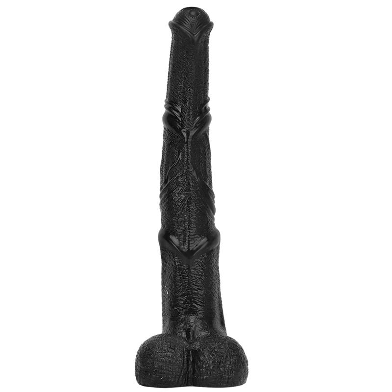 Dark Horse Dildo, weiblich, extra lang, hinten, Analplug, Analplug, Masturbation, Simulationsdildo