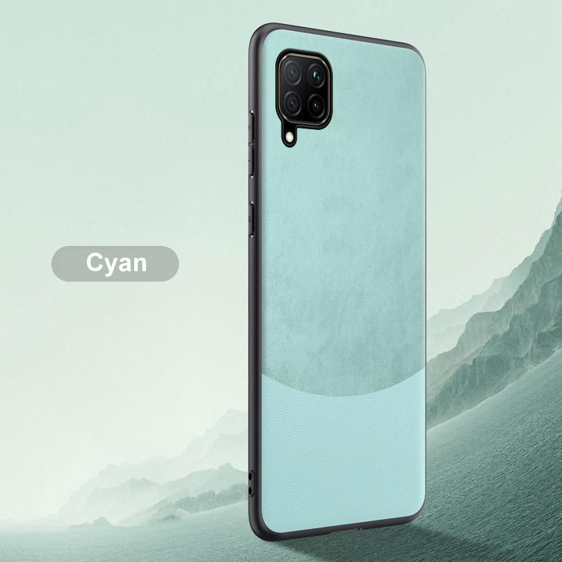 Luxusní pouzdro z PU kůže pro Huawei Nova 7i P40 Lite Zadní kryt Matná silikonová ochrana Pouzdro na telefon pro Huawei Nova 6 SE Nova7 i