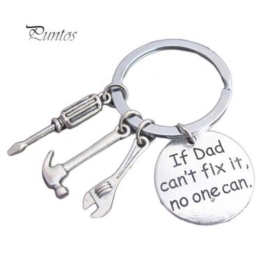 Fashionable If Dad Can't Fix It No One Can Hand Tools Keyring Father's Day Gift Key Chain