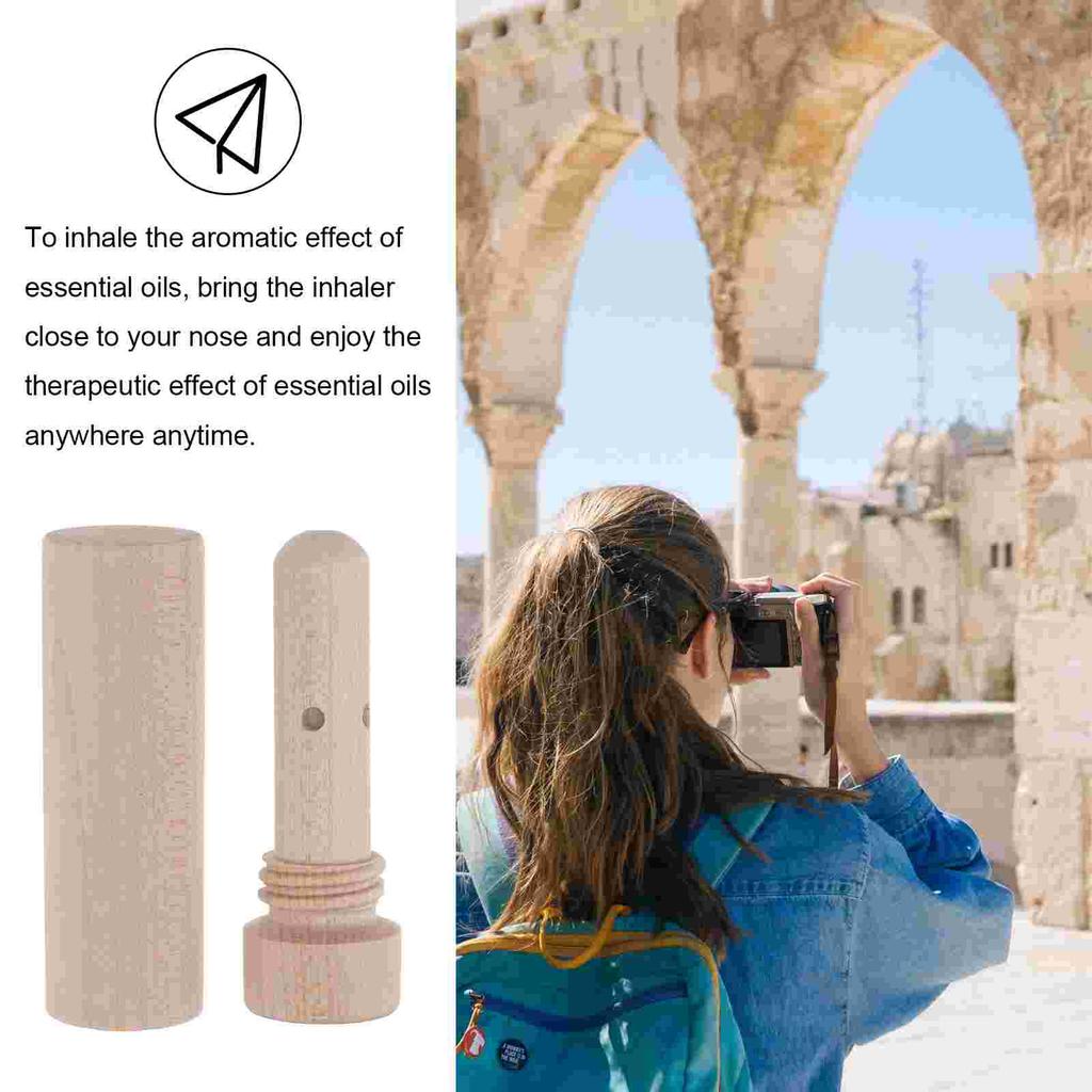 Aromatherapy Stick Incense Sticks Portable Scent Tube Essential Oil Diffuser Maple Sniffing Fragrance