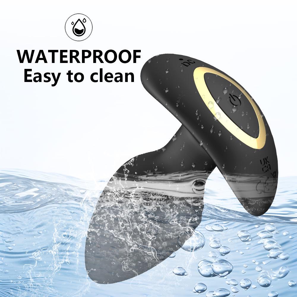 Wireless Remote-Control Vibrating Anal Plug with App-Controlled Rotation and Twisting Functions.