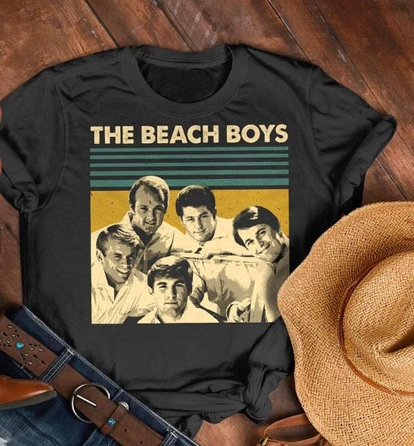 

The Beach Boys band Men T-shirt Black Unisex All Sizes S to 5XL XZ913 Unisex T-Shirt XXXXL