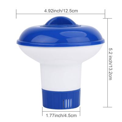 Floating Swimming Pool Chemical Floater Chlorine Bromine Tablets Floating Dispenser Applicator Swimming Spa Hot Tub Supplies