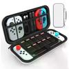 1 Pc Large Capacity Lightweight Waterproof Portable Carrying Case Switch Console Accessory Protection Bag for Travel & Storage