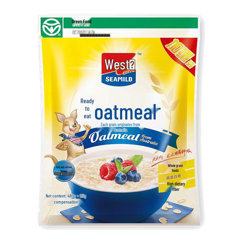 Seamild Pure Oatmeal, 1120g (2 x 560g) Twin Pack