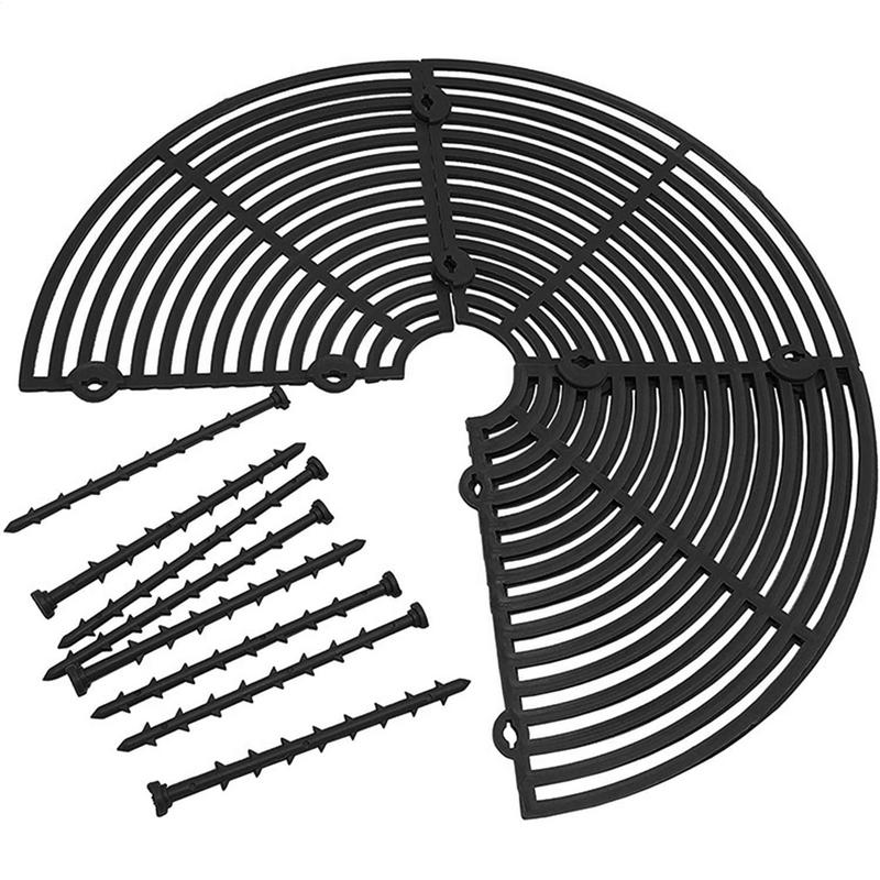 Plant Pot Soil Guard Cover With Nails Cat Digging Stopper Soil Protection Mesh Covers Baby-proofing for Home Accessories