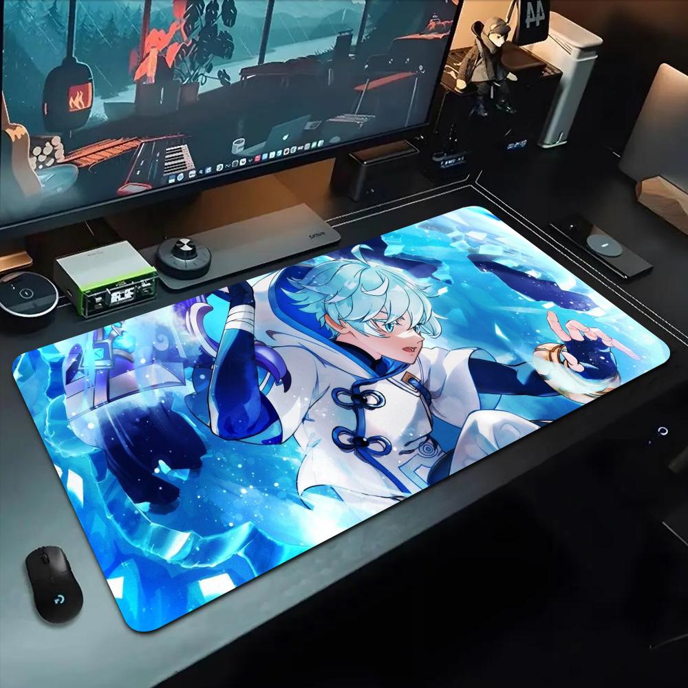 

chongyun Mouse Pad 500X1000 mm Large Gaming Mousepad Gamer XL Rubber Otaku Keyboard Pad Laptop Desk Mat 600x300x2mm