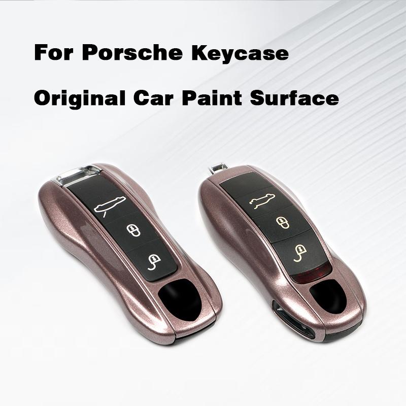 For Porsche Cayenne 718 911 All Series Old and New Models Fit 3 4 Button Car Key Shell Replacement Part Iceberry Powder Key Case