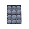 12pcs 6cm Christmas Tree Ball Pendant Flocked Xmas Tree Ornaments Christmas Spheres  New Year Noel