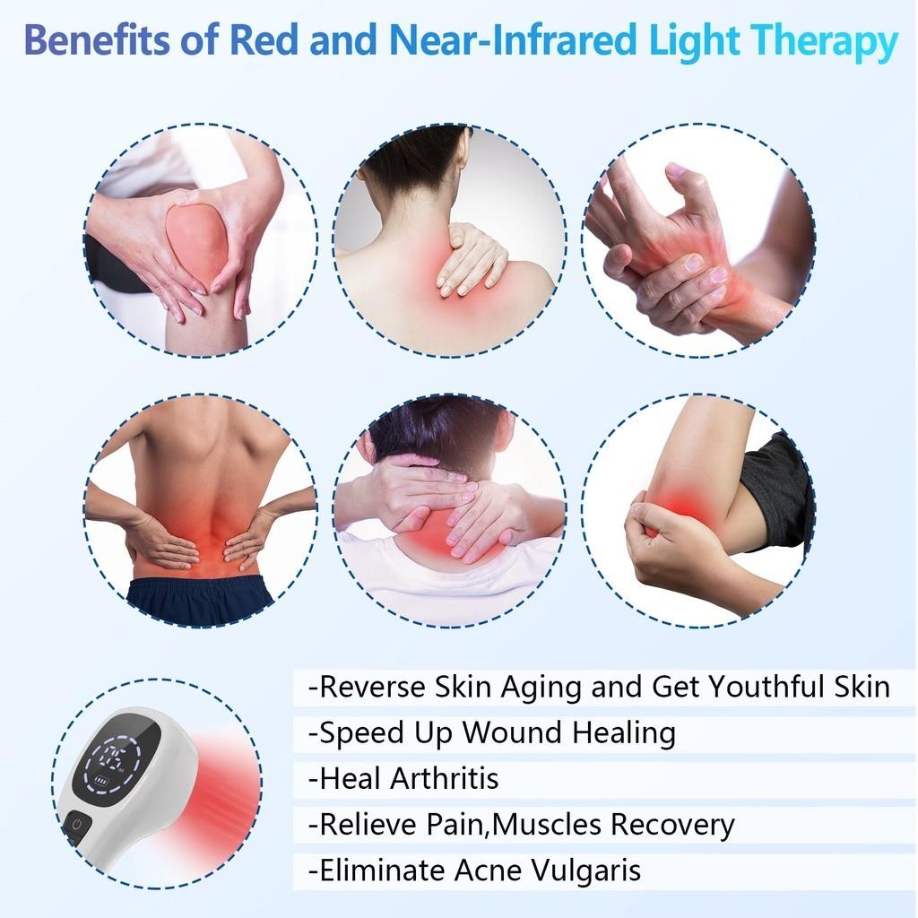 Physiotherapy Instrument Low Intensity Cold Laser Device for Pain Portable Relief Arthritis Cervical Pain Shoulder Soreness