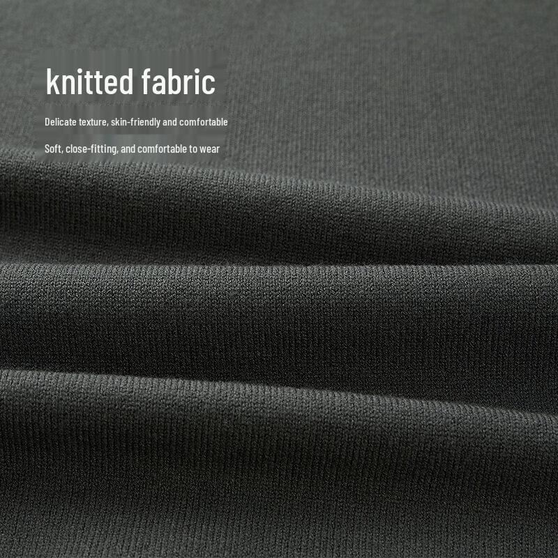 HLA Men's Business Casual Sleeveless Round Neck Knitted Vest