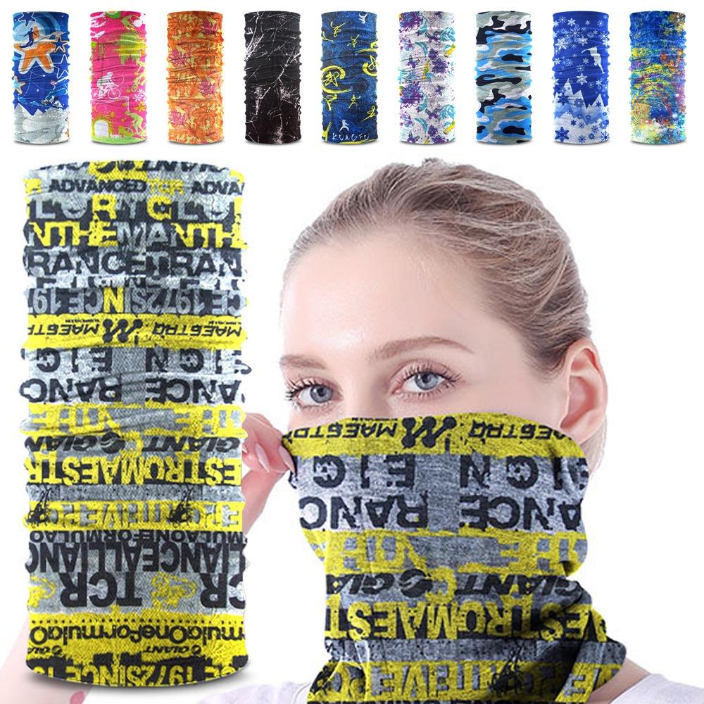 Bandana Magic Neck Scarf UV Protection Ski Fishing Headwear UV Face Mask  Outdoor Climbing Hiking