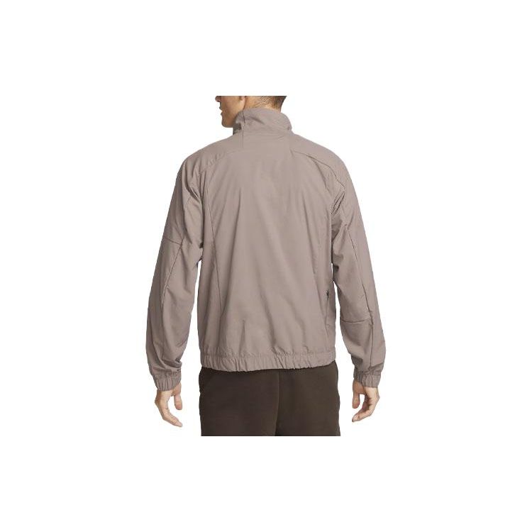 Nike Tottenham Hotspur Revival Third Logo Embroidered Letter Print Casual Jacket Men Jacket Gray Brown DX8632-209