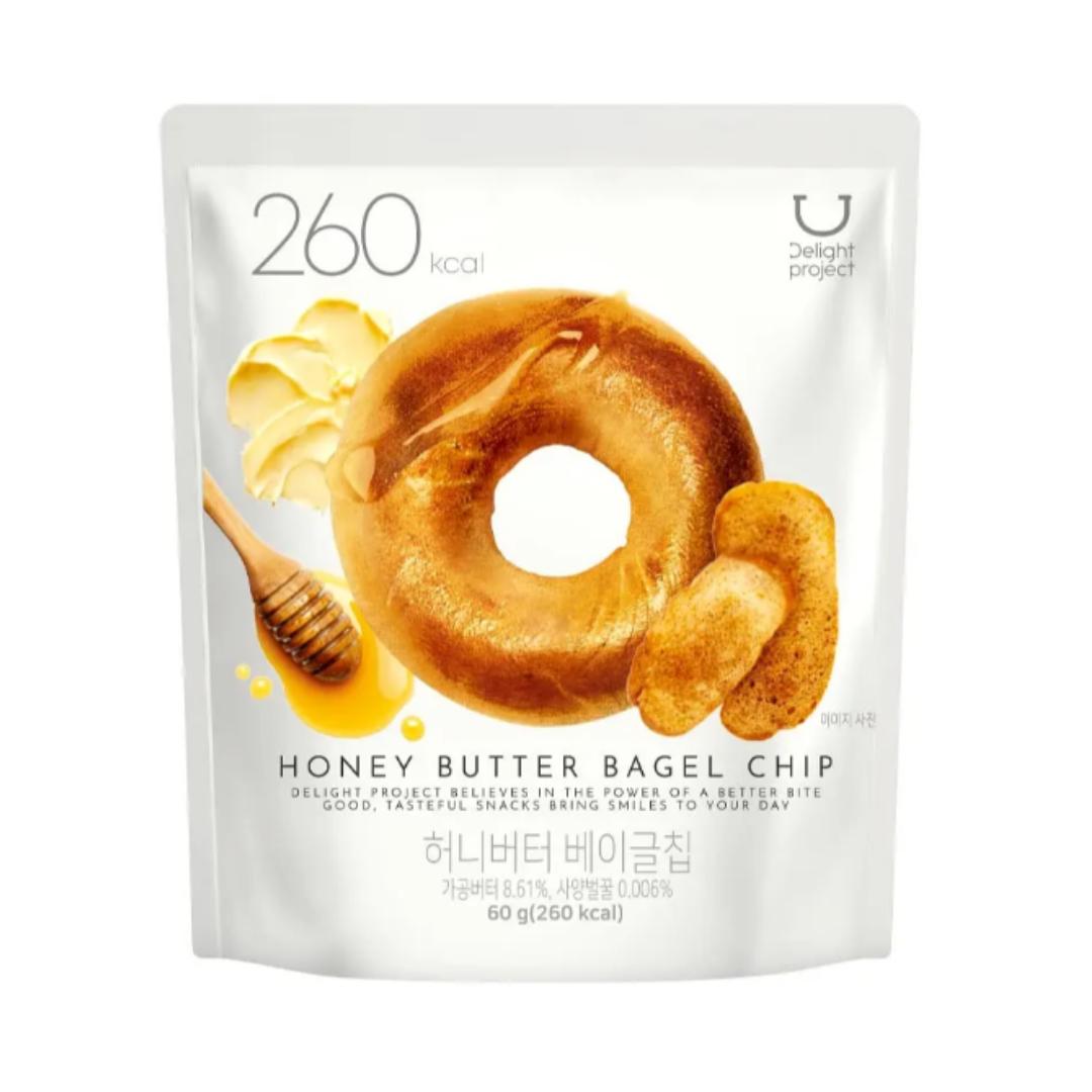 [Delight Project] Чипсы из бейгла – 8 вкусов (Выберите 1) Honey Butter