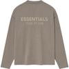 Fear of God Essentials Classic Fit Long-Sleeve Tee Homestead Heather Men Tops Grey 125SP254203F