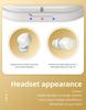 Cross-Border CIC In-Ear Hearing Aid with Magnetic Charging, Sound Amplifier, and Fingerprint Touch for the Elderly