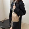 2025 Winter New Small Fresh and Fashionable Shoulder Breast Bag Korean Fanny Pack Personalized Retro and Beautiful Commuter Messenger Bag