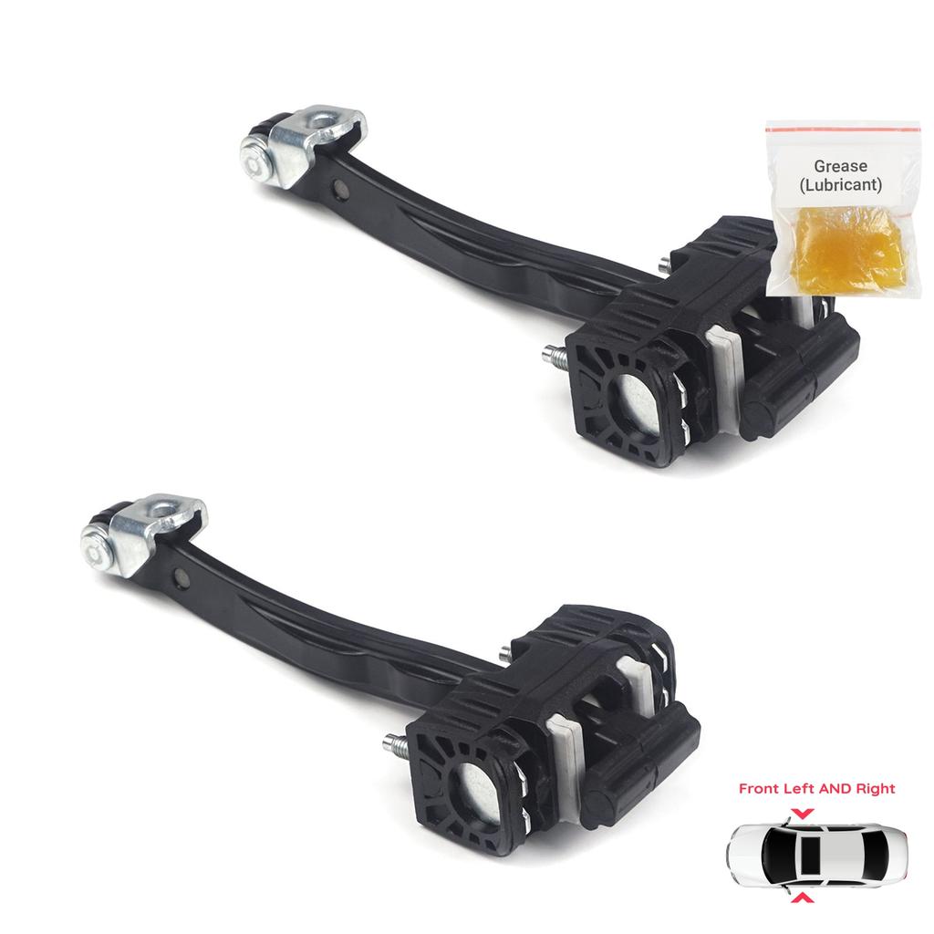 EDP725-1 2 Pieces Front Door Hinge Stop Check Strap Limiter for Vauxhall Opel Insignia A 5160264 