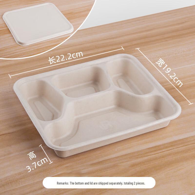 Biodegradable Sugarcane Pulp Food Containers