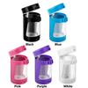 LED Lights Storage Container USB Rechargeable 50ml Herb Stash Jar Moisture-proof Sealed Can with Magnifying Lid Fathers Day Gift