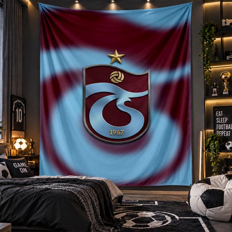 Wandtapijt Trabzonspor FC Print Doek voor Woonkamer Slaapkamer Huisdecoratie