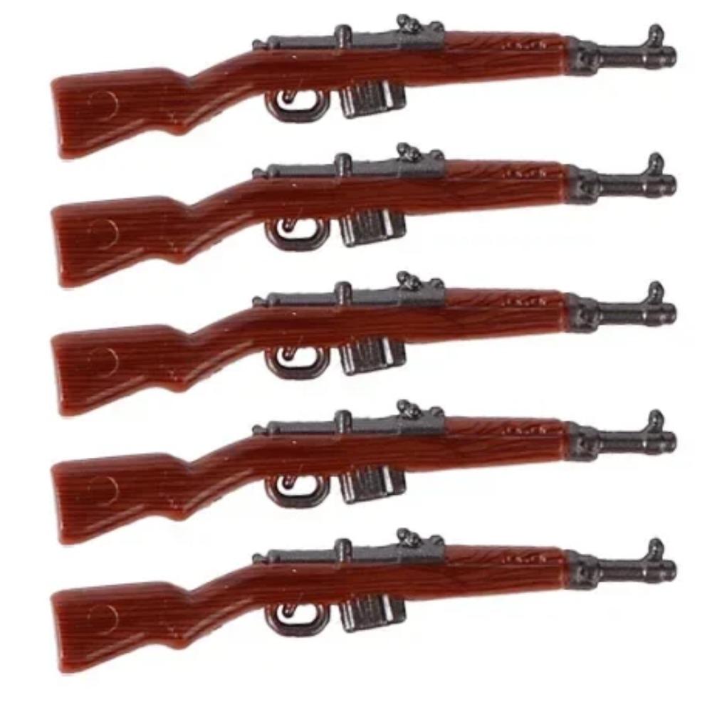 

MOC WW2 Військова Зброя Будівельні Блоки 98K Каски Аксесуари Цеглини Іграшки Подарунок для Хлопчиків