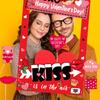 Valentine's Day Photo Props, Happy Valentine's Day Party Decorations, Fun Photo Decorations, Valentine's Day Party Decorations