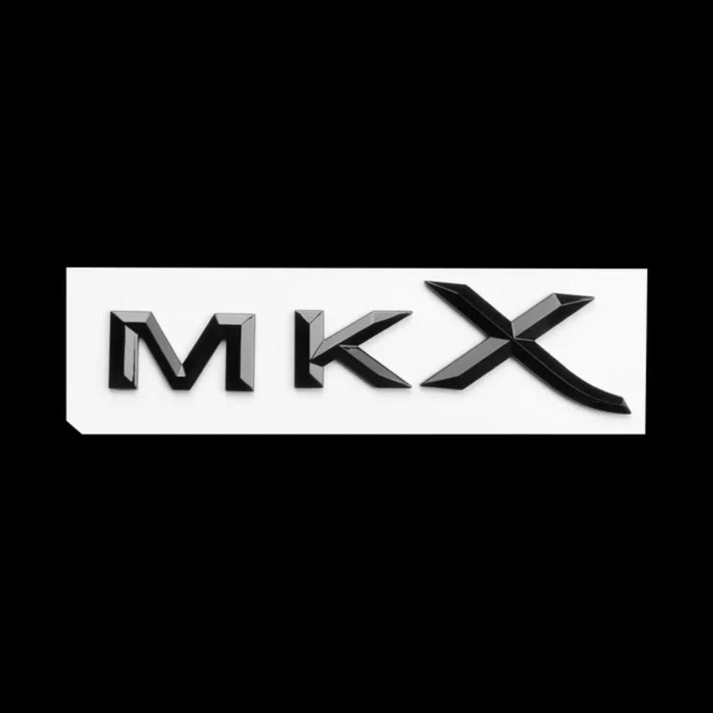 1PCS ABS Black Silver Badge Decoration for L/incoln MKC MKX MKZ AWD 2.0T 2.0H 2.3T 2.7T 3.0T Letters Badge Trunk Sticker Accessory Part