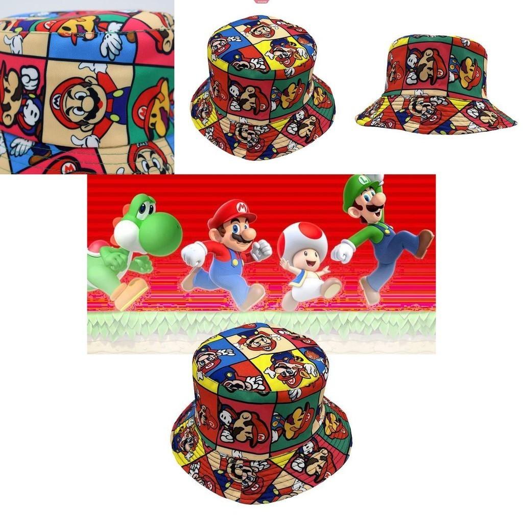 Super Mario Print Fisherman Hat For Men And Women Durable And Stylish Basin Hat