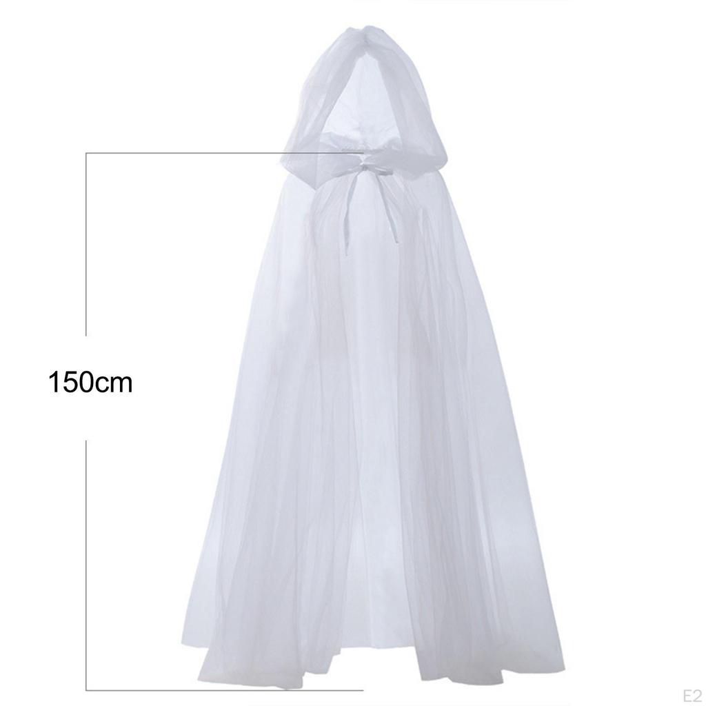 Witch Cape for Halloween Celebrations with Hooded Cloak And Accessories