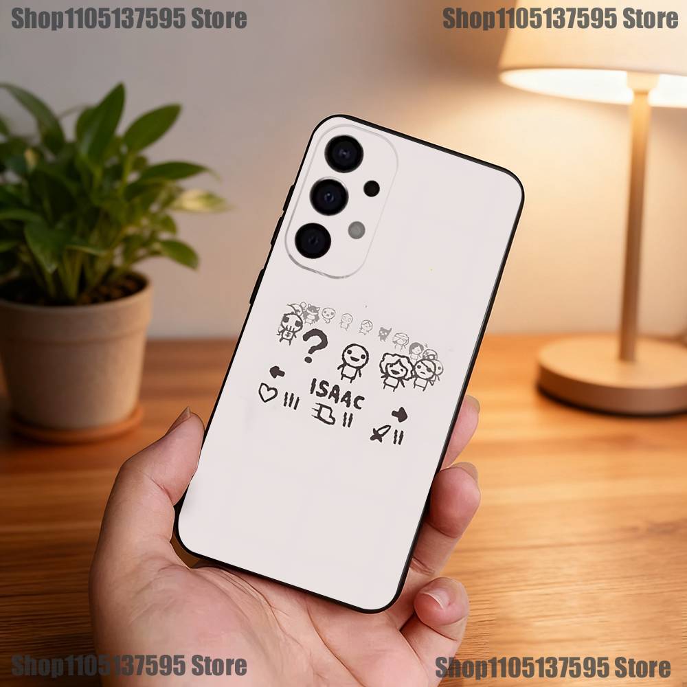 The Binding of Isaac Phone Case For Samsung S25,S24,S21,S22,S23,S30,Ultra,S20,Plus,Fe,Lite,5G Black Cover